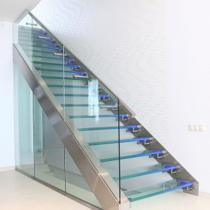 Escaliers en verre - Vitrerie DAVID Sàrl - Yverdon-les-Bains