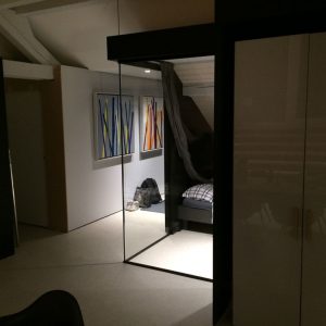 Paroi en verre pour une chambre - Vitrerie DAVID Sàrl - Yverdon-les-Bains