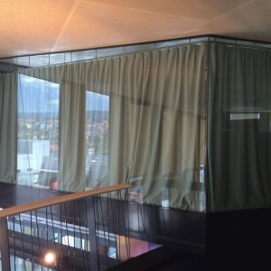 Paroi en verre pour un bureau - Vitrerie DAVID Sàrl - Yverdon-les-Bains