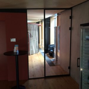 Paroi en verre pour un bureau - Vitrerie DAVID Sàrl - Yverdon-les-Bains